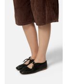 Ballerines  en cuir irreversible noires