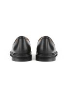 Loafer Long Way To Go aus schwarzem Leder