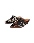 Mules de piel Dallas Multicolor