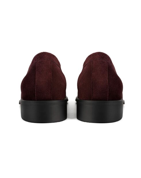 Burgundy Baby Come On suède instappers