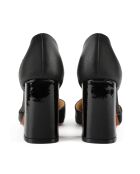 Zapatos de tacón negros de piel Galactic Night