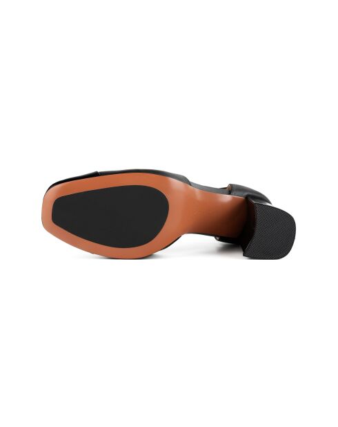 Zapatos de tacón negros de piel Galactic Night