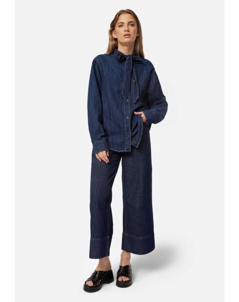 Room For Two zwarte leren muiltjes