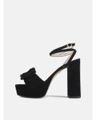 Goddess Of Love zwarte suède hoge hakken - Hak: 11 cm