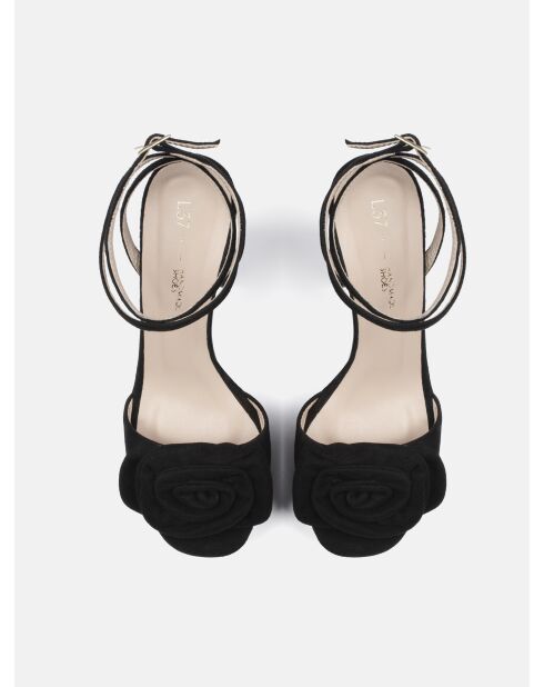 Goddess Of Love zwarte suède hoge hakken - Hak: 11 cm