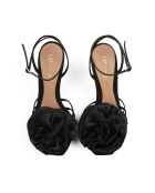 Sandali Superstylin' neri in pelle