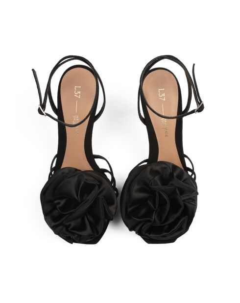 Sandali Superstylin' neri in pelle