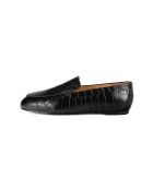 Schwarze Loafer Sweet Sensation aus Leder