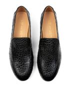 Schwarze Loafer Sweet Sensation aus Leder
