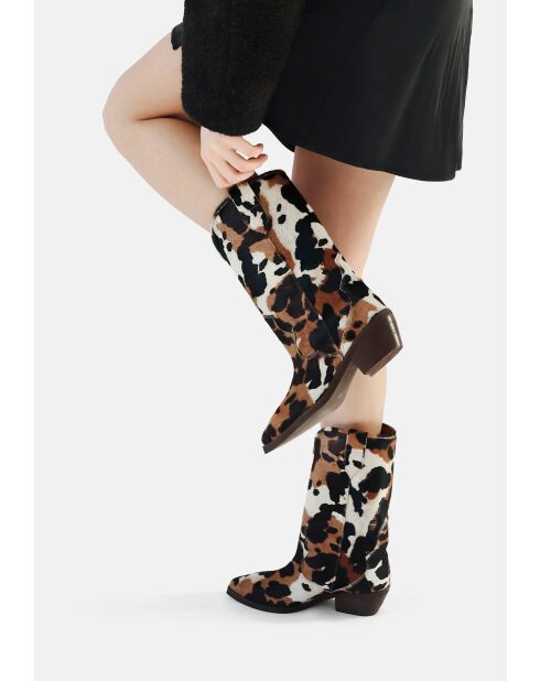Mehrfarbige Alabama-Wildlederstiefel