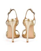 Sandali Moonlight Glow in pelle dorata