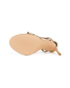 Sandali Moonlight Glow in pelle dorata