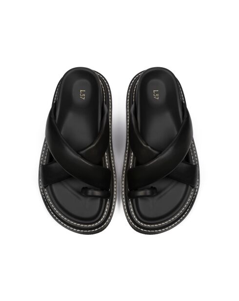 Sabot Edge of Seventeen in pelle nera