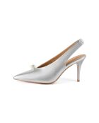 Escarpins en cuir Come Across argentés