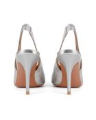 Escarpins en cuir Come Across argentés