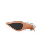 Escarpins en cuir Come Across argentés