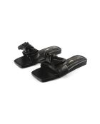 Mules Costa Calma in pelle nera