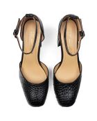 Escarpins en cuir Viper Shadow Dream noires