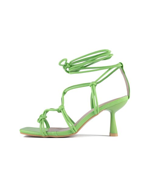 Strong Emotions Sandalen mit Gummiabsatz, Grün