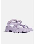 Don't Wait Up paarse rubberen sandalen