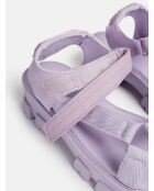 Don't Wait Up paarse rubberen sandalen