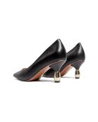 Escarpins en cuir Italian Job noirs