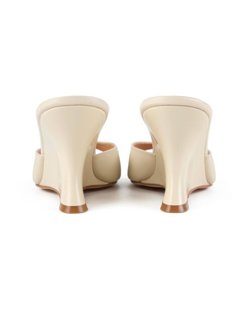 Mules de piel On Top Of The World nudes