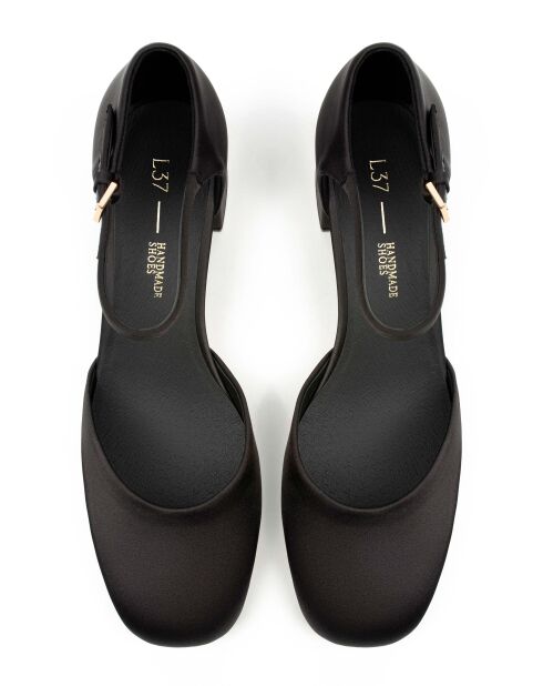 Bambini in raso nero Amore a prima vista