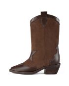 Bottes en cuir/daim Sky Full Of Stars marron
