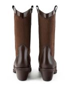 Bottes en cuir/daim Sky Full Of Stars marron