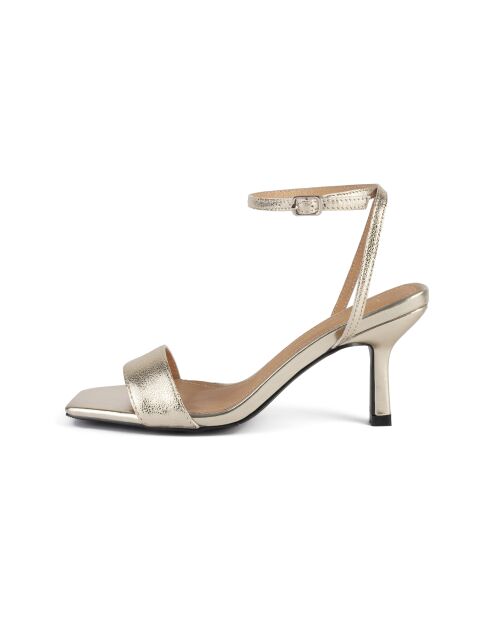 Sandali Goldeneye in pelle dorata