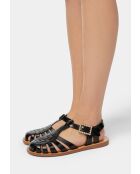 Feel The Breeze zwarte sandalen van pvc