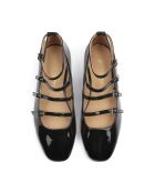 Ballerines en cuir Cheers noires