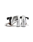 Sandali Silver Movie Star in pelle