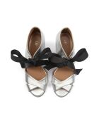 Sandali Silver Movie Star in pelle