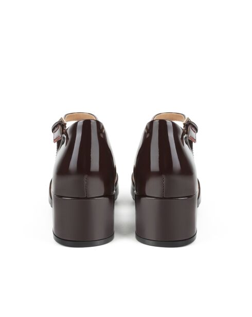 Burgundy Love At First Fight leren baby's