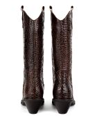 Bottes en cuir Holly Leaves marron