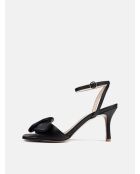 Careless Whisper zwarte leren hoge hakken - Hak: 6 cm