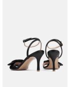 Careless Whisper zwarte leren hoge hakken - Hak: 6 cm