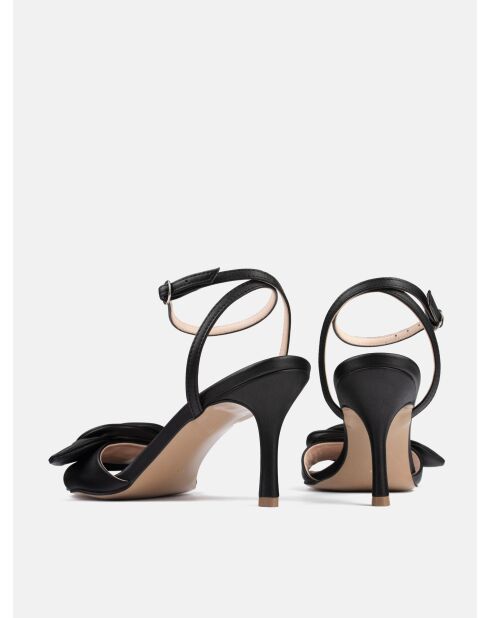 Careless Whisper zwarte leren hoge hakken - Hak: 6 cm