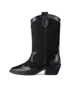 Bottes en cuir/daim Sky Full Of Stars noires
