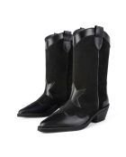Bottes en cuir/daim Sky Full Of Stars noires