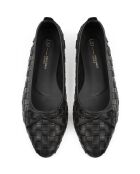 Ballerines en cuir Hypnotic noires