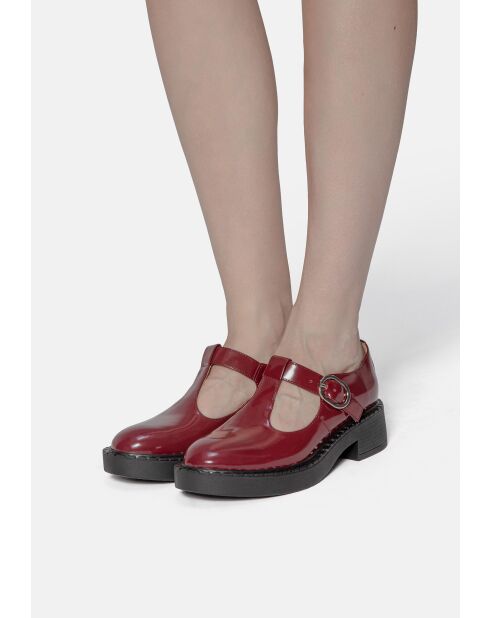 Chaussures en cuir Verni I'm Good rouges