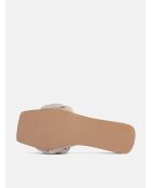 Mules Over The Sun de piel beige