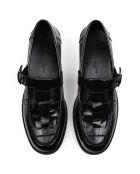 Mocassini Victory neri in pelle