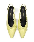Escarpins en cuir Turn Me On Citron verts