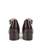 Burgundy Love At First Fight leren baby's