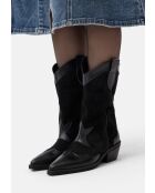 Bottes en cuir/daim Sky Full Of Stars noires