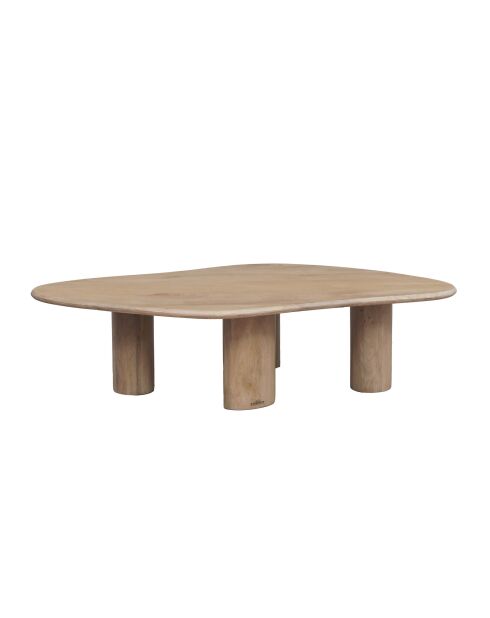 Table basse Organic beige - 140x80x35 cm